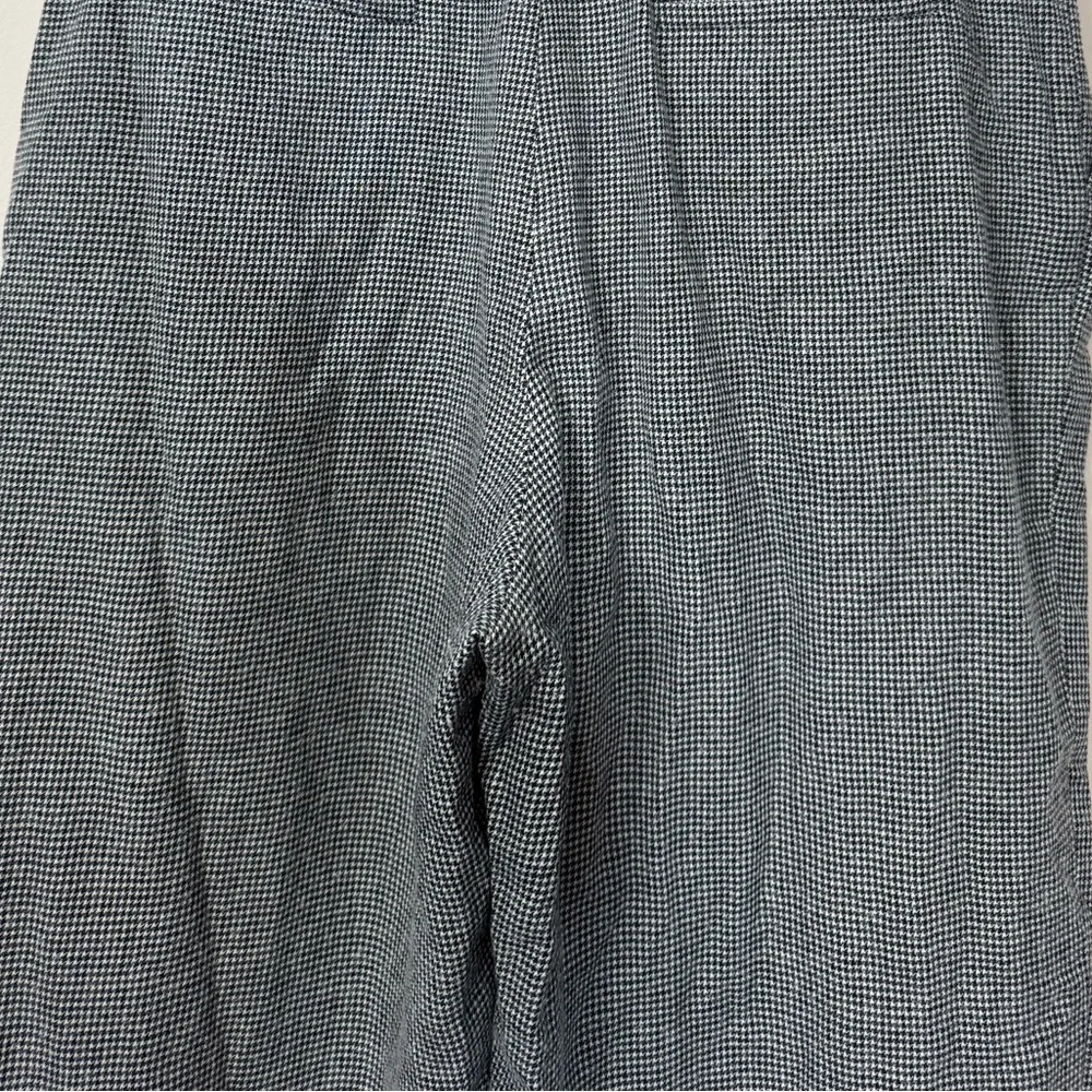 TOAST Plaid Wool Pleat Front Houndstooth Trousers UK Size 16 US Size 12 XL - Picture 14 of 14
